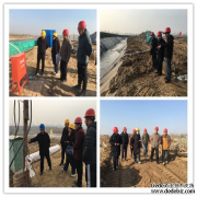 近日，公司副總經(jīng)理葛朝軍 帶領(lǐng)安全生產(chǎn)檢查組 赴徒駭河朱莊節(jié)制閘、陶橋節(jié)制閘、滑營(yíng)節(jié)制閘和馬頰河薛王劉節(jié)制閘等四處項(xiàng)目的施工現(xiàn)場(chǎng)，深入督查安全生產(chǎn)工作。質(zhì)安處、綜合